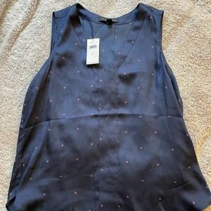 NWT Banana Republic Silky Sleeveless Blouse